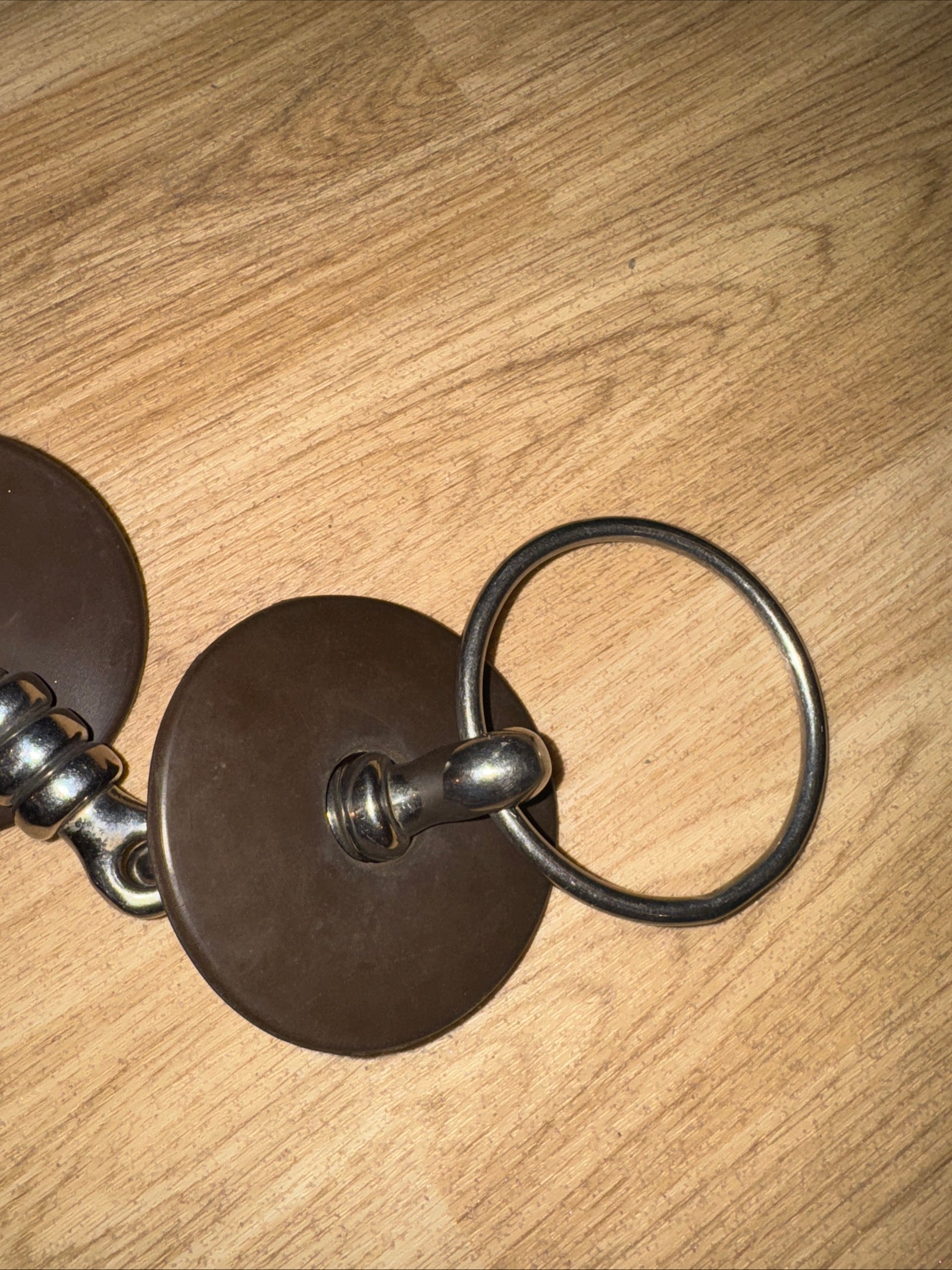 5” Cherry Roller Loose Ring Snaffle & Rubbers
