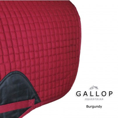 Gallop Prestige Close Contact Quilted Vented Saddle Pad