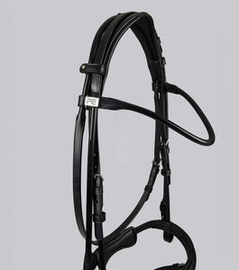 Premier Equine Finetti Rolled Leather Snaffle Bridle