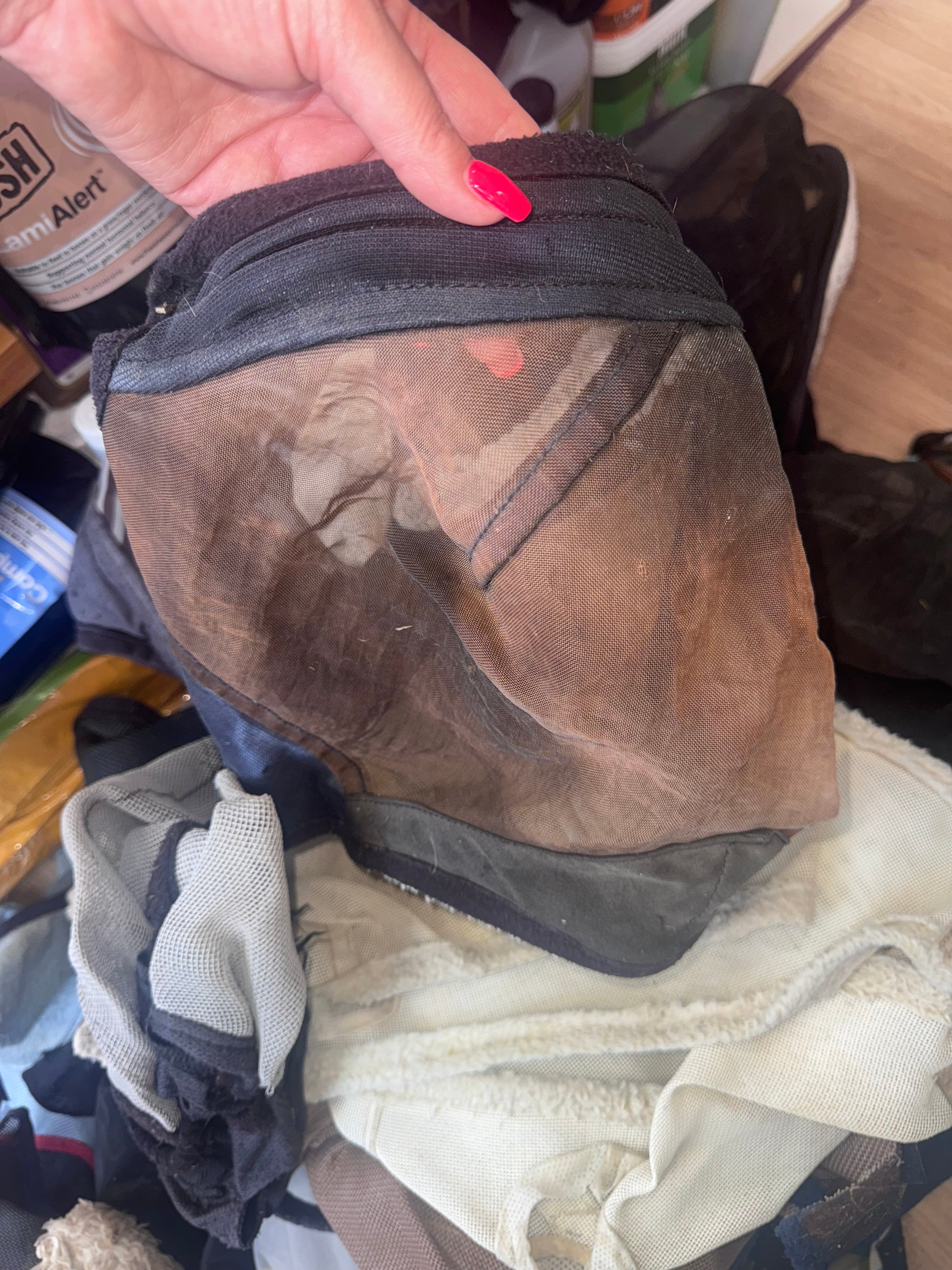 Huge Job Lot Of Fly Masks !! Various Sizes