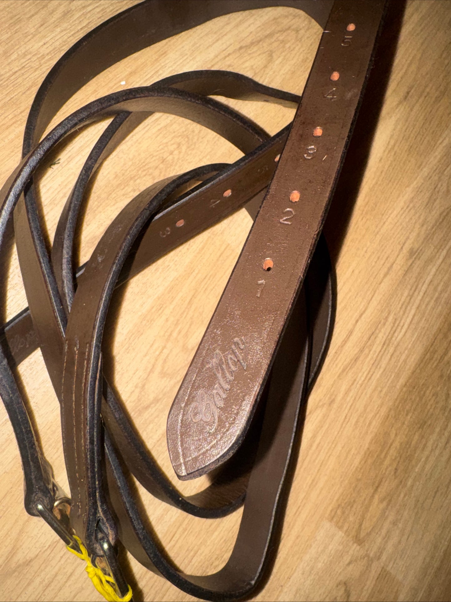 Gallop Havana Brown 56” Stirrup Leathers #65 Second Hand Horse Tack