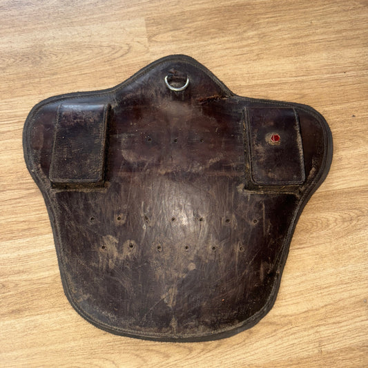 Albion Brown Leather Slip On Girth Stud Guard