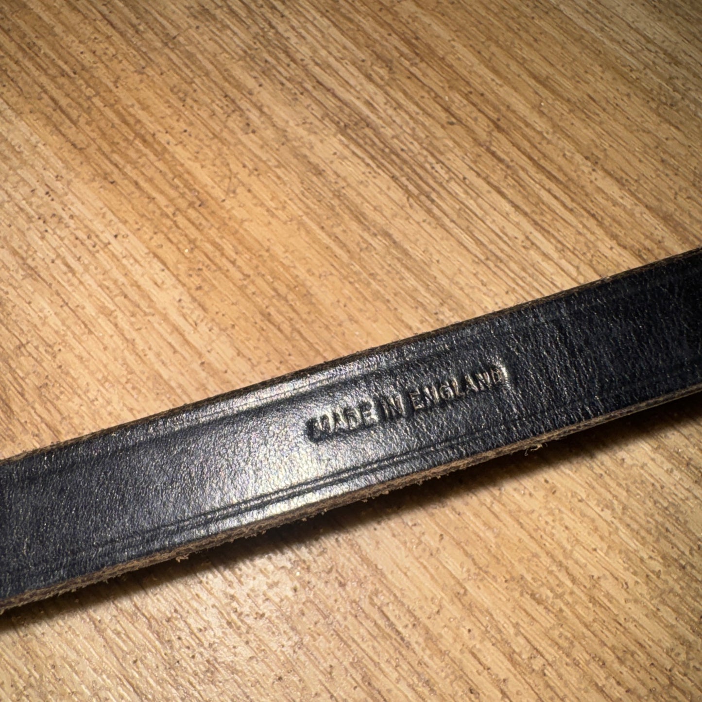 English Leather Inside Grip Reins – Black – Full Size 56” #13
