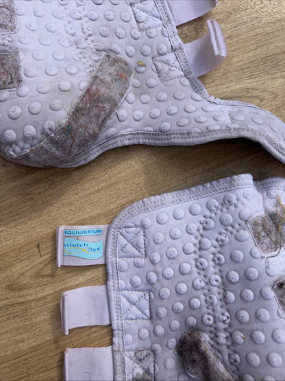 Equilibrium Size Small White Stretch & Flex Wrap Boots | 2nd Hand Tack Pony