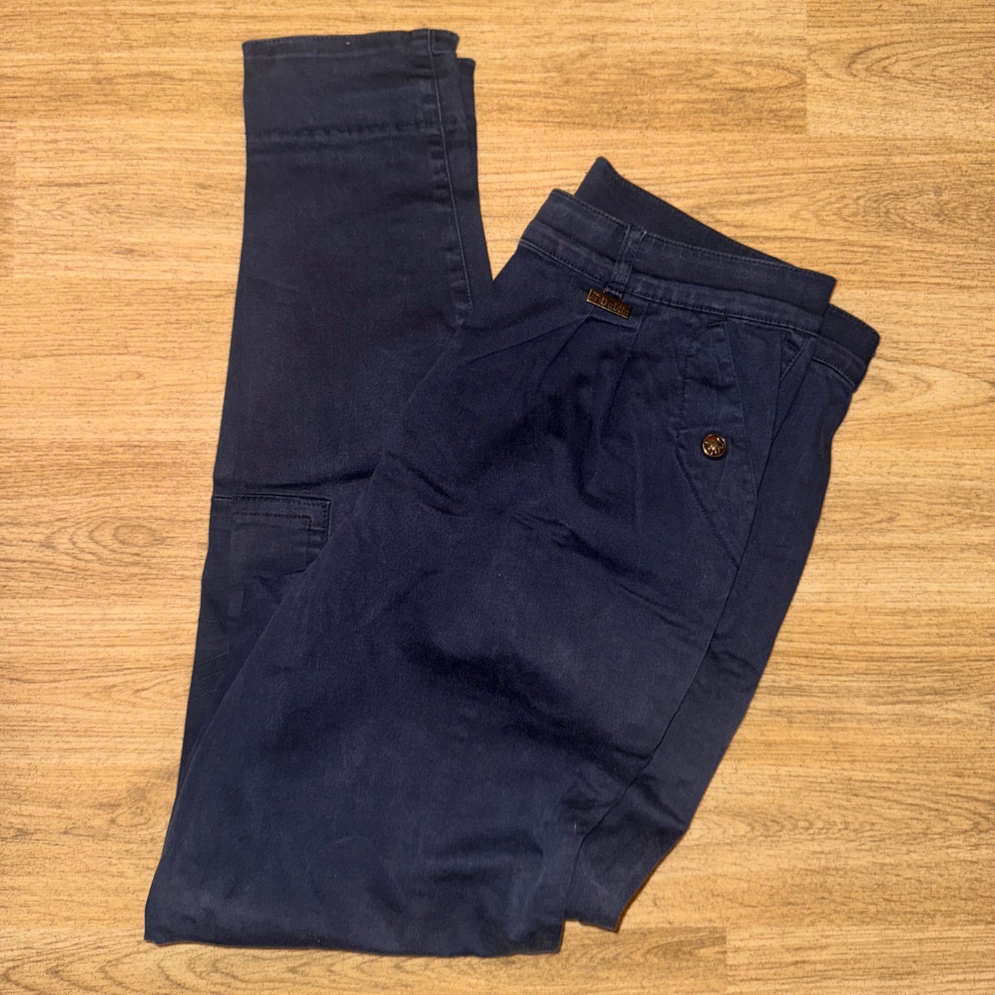 Dublin Navy Pleated 32” Breeches