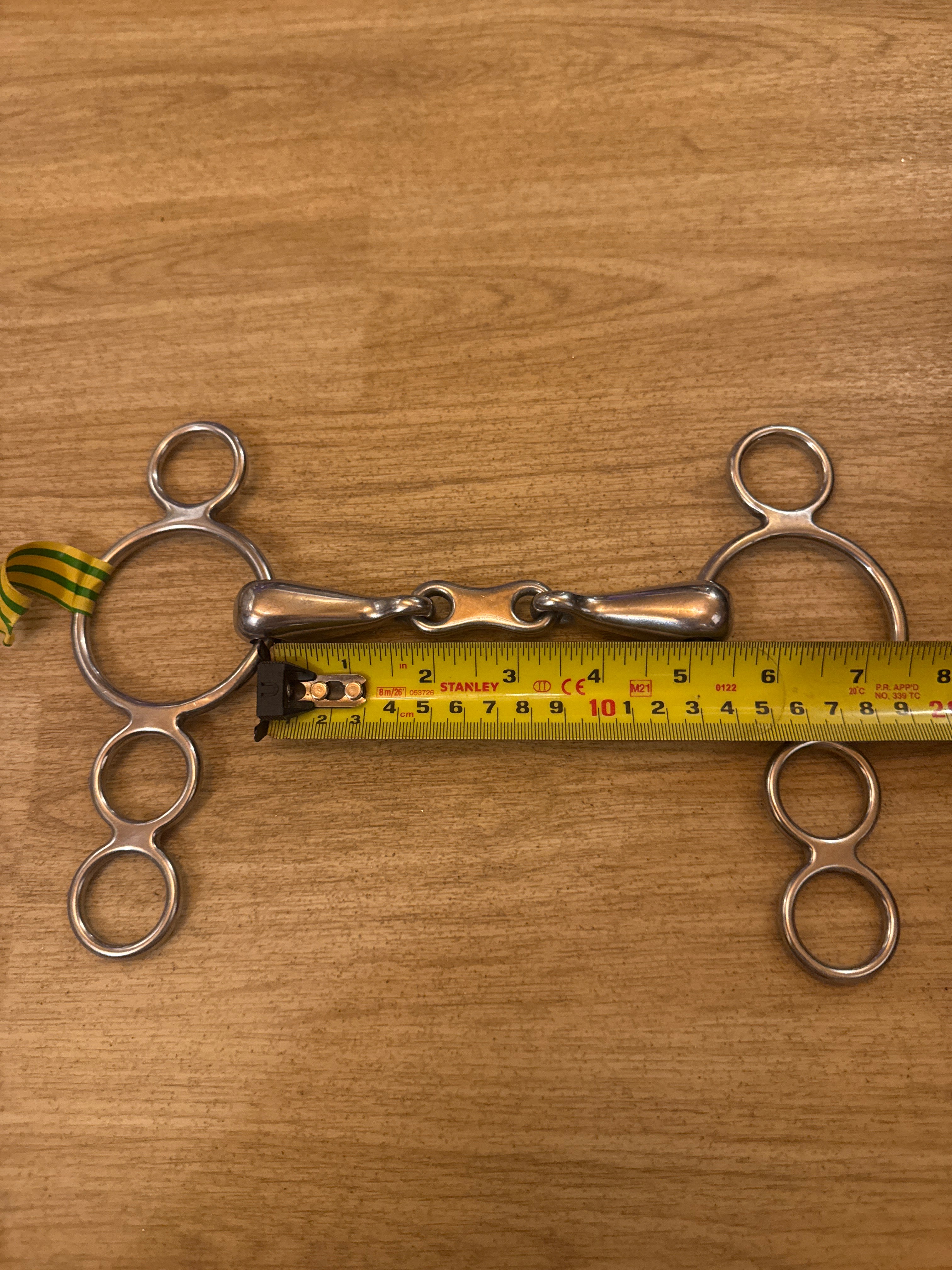 5” French Link Dutch Gag - Pony Sized Rings
