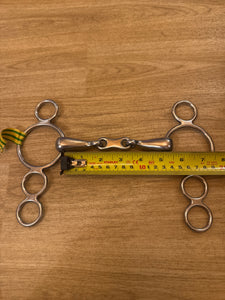 5” French Link Dutch Gag - Pony Sized Rings