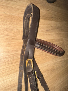 Track Right Brown Full Size Bridle - Free Postage