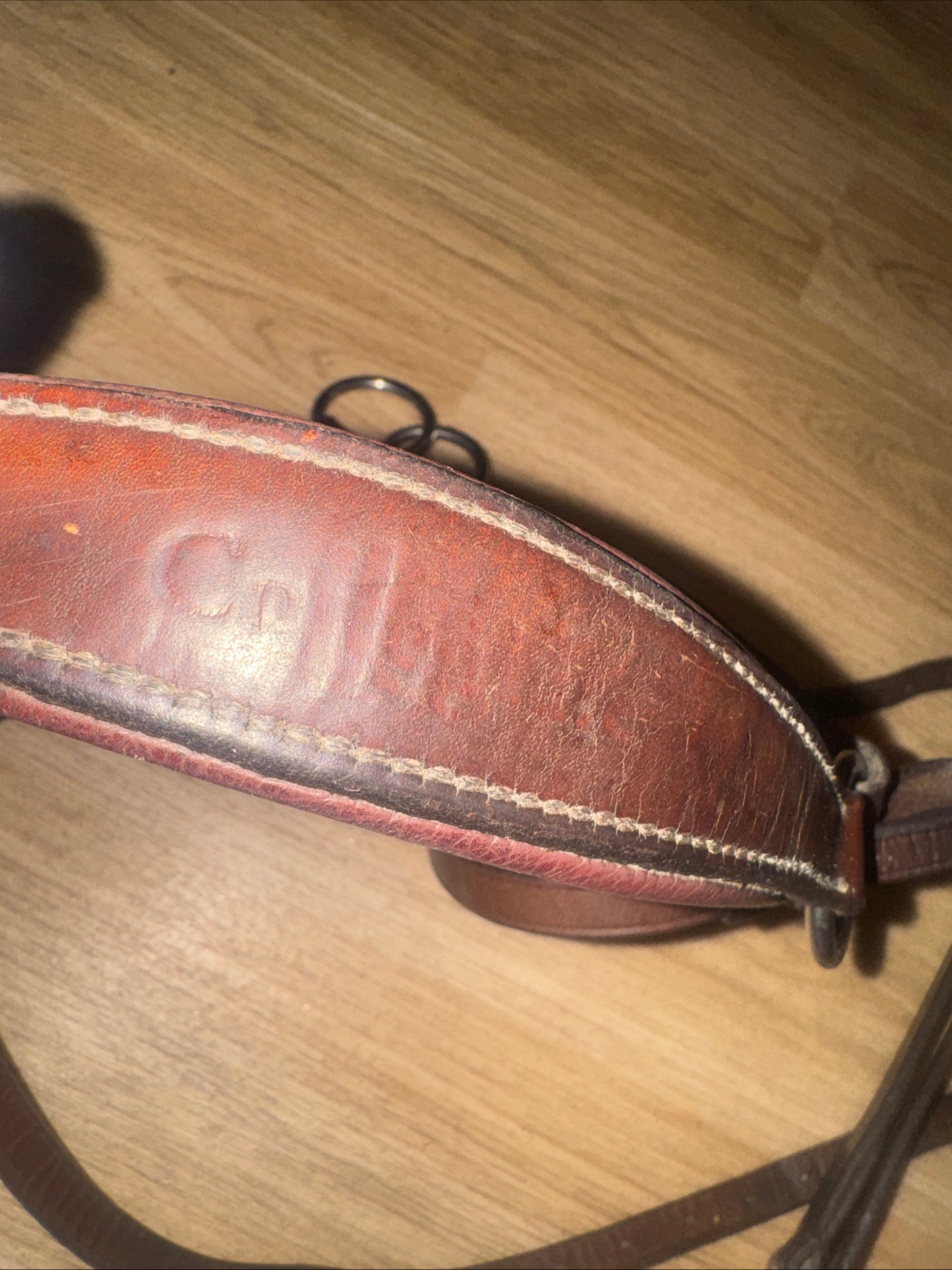 Collegiate Brown 3 Point Full Breastplate #17