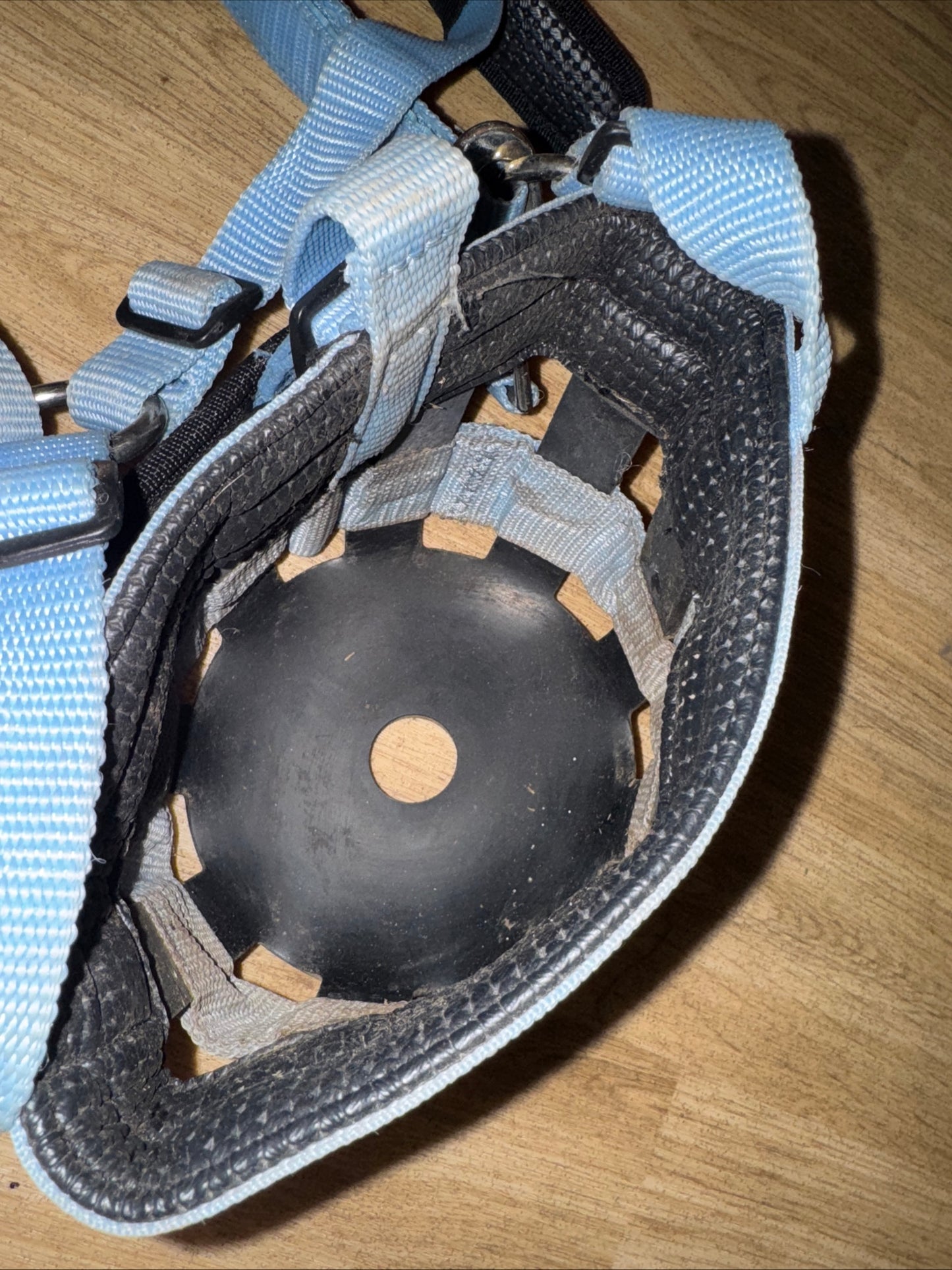 Baby Blue Pony Size Grazing Muzzle - Laminitis Obese #3