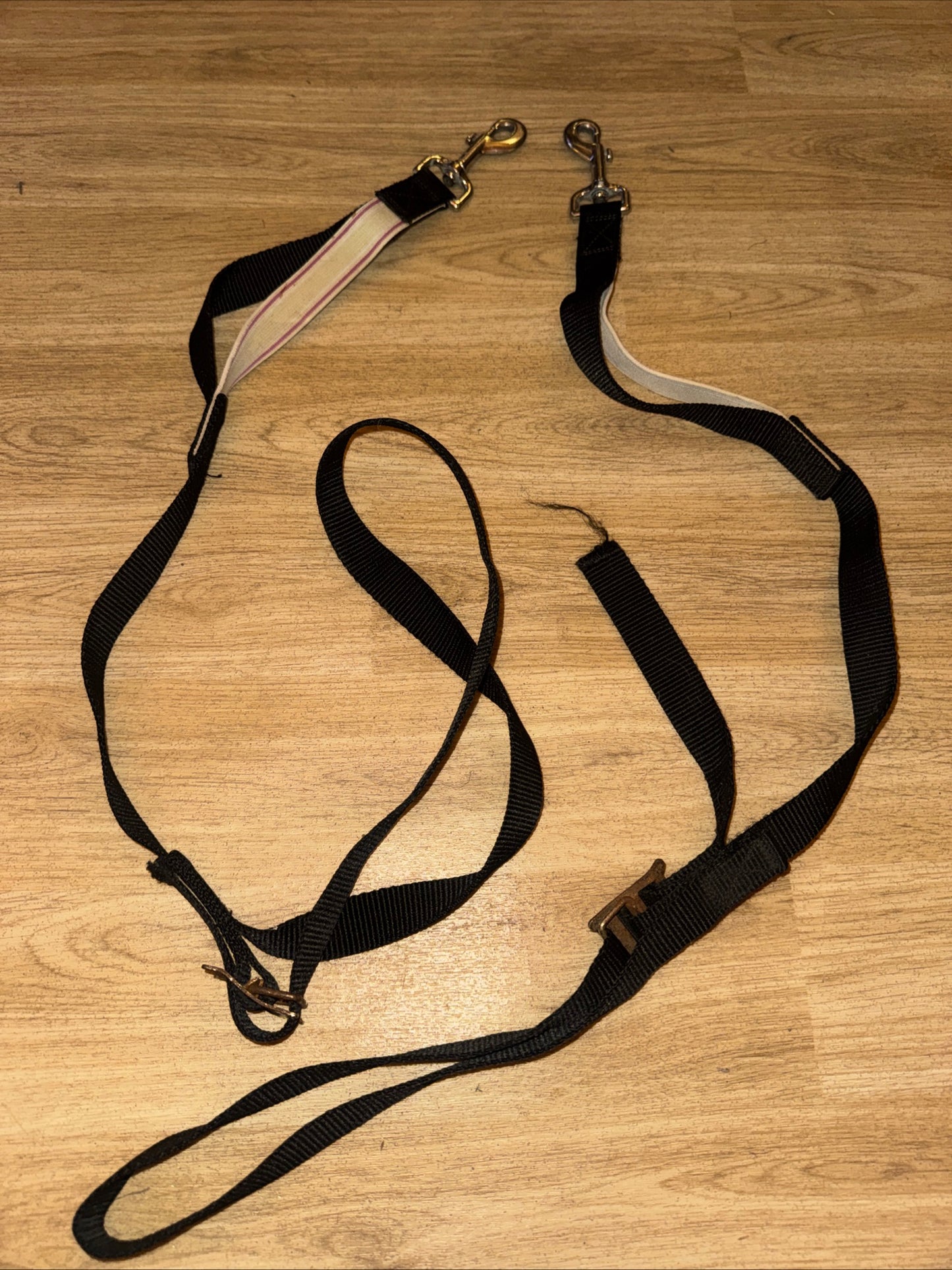 Elasticated Side Reins - One Size - Adjustable Second Hand Horse Pony Tack #134
