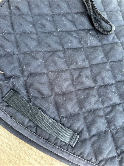 Black Size Cob Saddle Pad | Second Hand Horse Tack