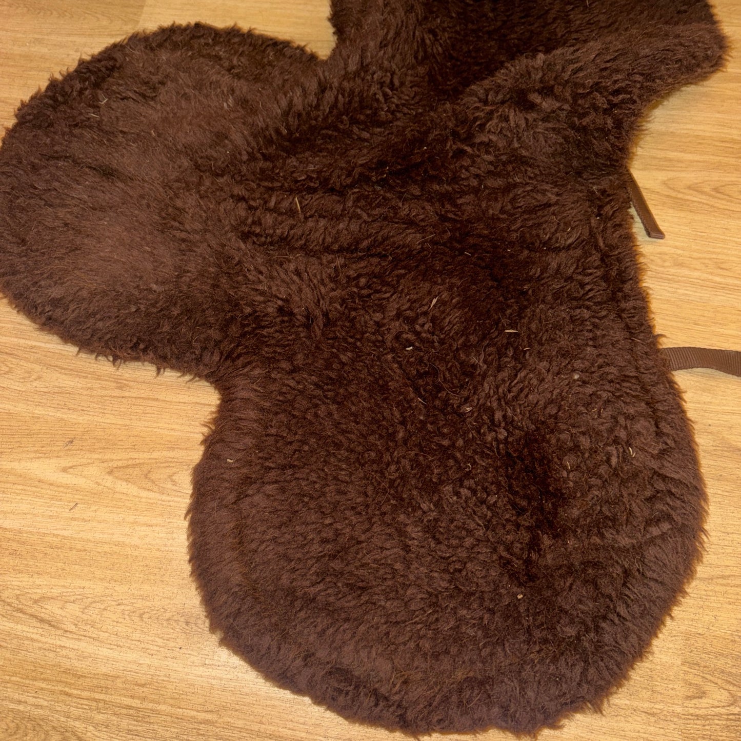 Nuumed Brown Wool Size Large Numnah