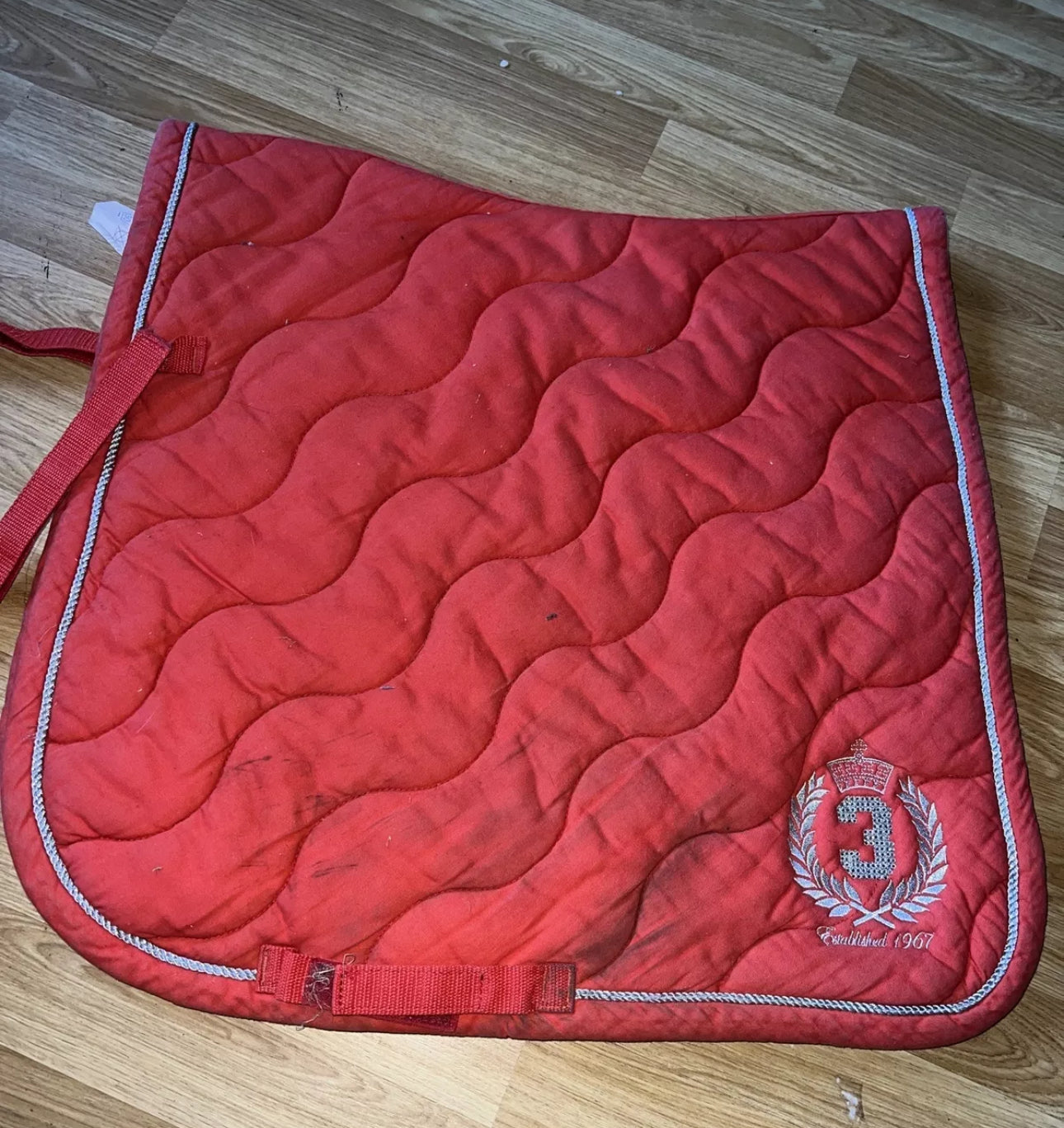 Scarpa Sports Orange Full Dressage Saddle Pad - Free Post