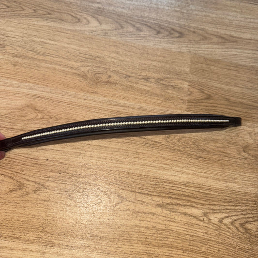 English Leather Pearl Trim Pony Browband #661