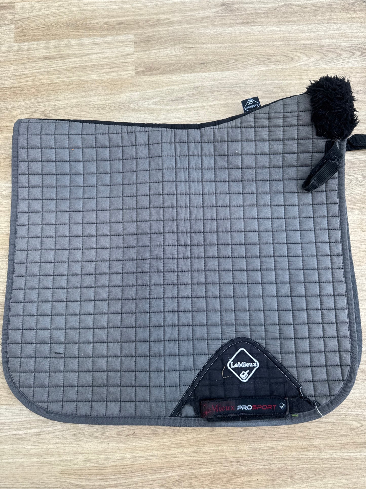 Lemieux Grey Pro Sport Dressage Saddle Pad Size Large Second Hand Horse Tack