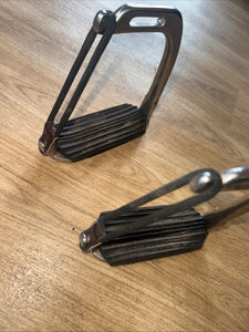 4.5” Safety Peacock Stirrups - Free Post