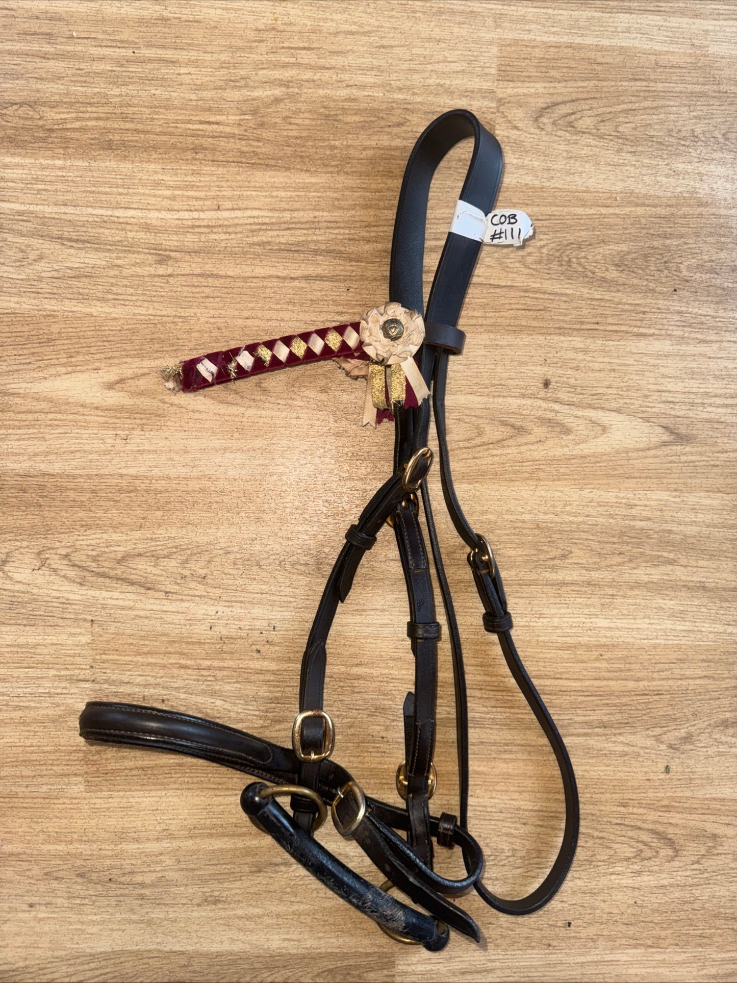 Heritage Inhand Bridle Size Cob | English Leather  #111