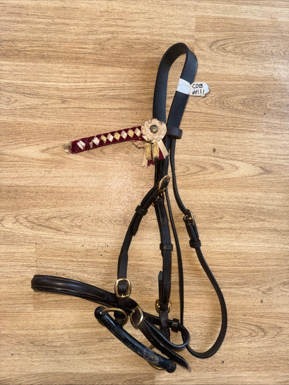 Heritage Inhand Bridle Size Cob | English Leather  #111