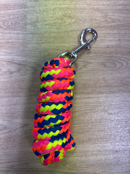 Rhinegold Multi Neon Leadrope