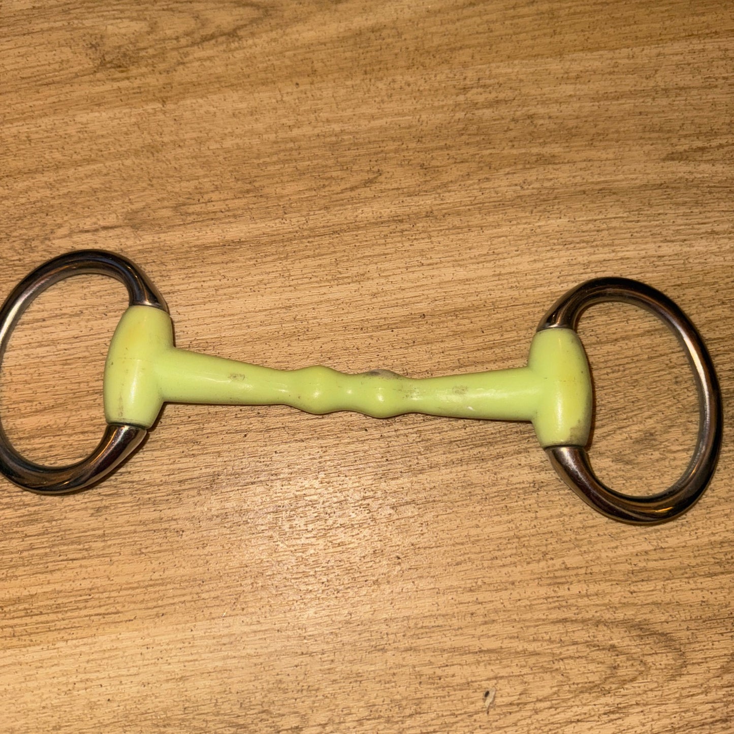 Eggbutt Mullen Mouth Snaffle 5” Like Happymouth Nylon Second Hand Tack