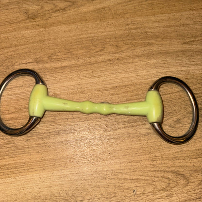 Eggbutt Mullen Mouth Snaffle 5” Like Happymouth Nylon Second Hand Tack