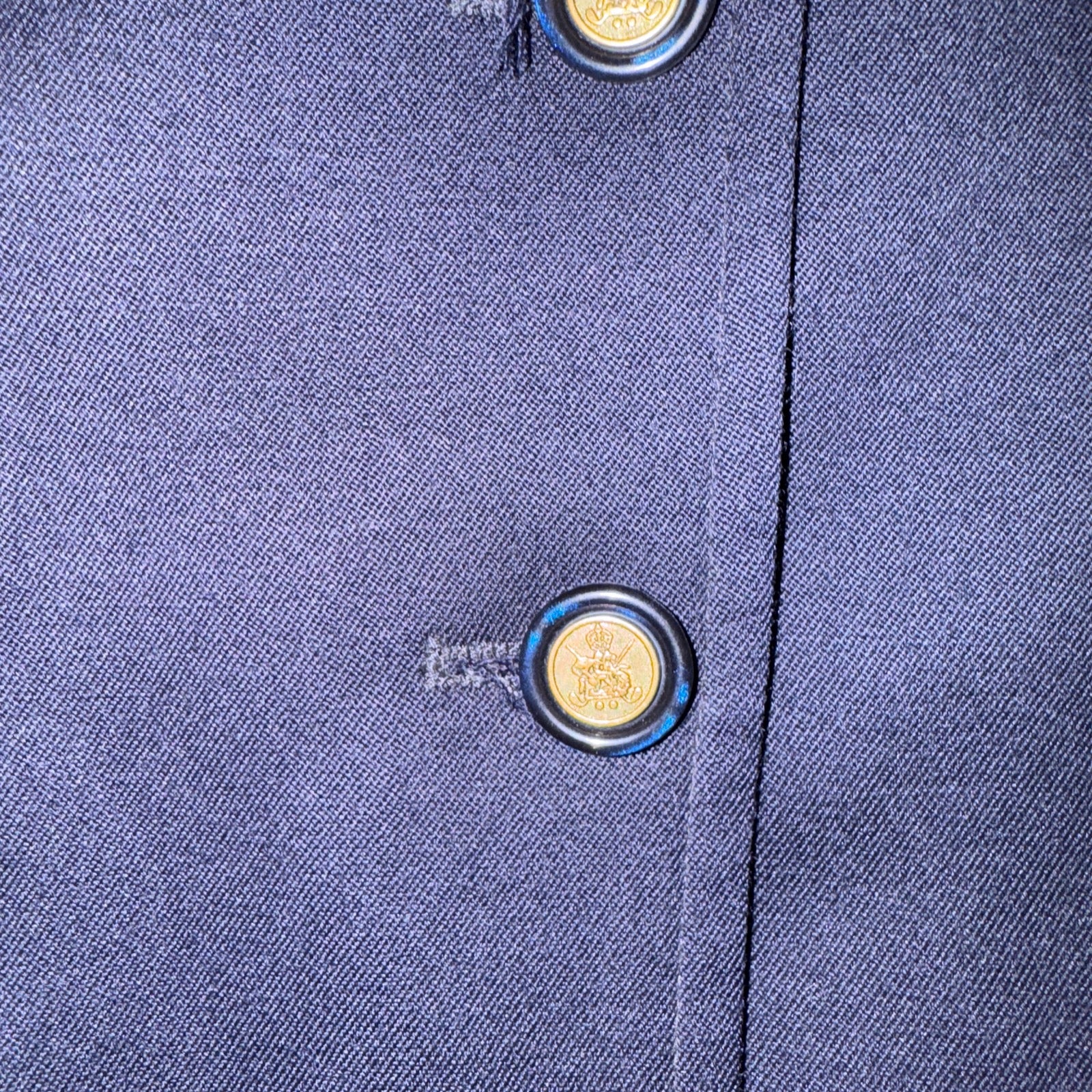 BorsodEste Navy & Gold Show Jacket 42” Size 18/20 Ladies