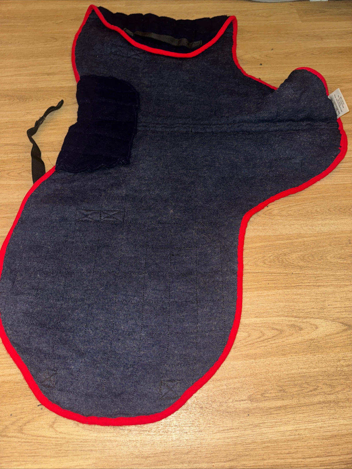 Thermatex Navy Bound Red Full Size Numnah