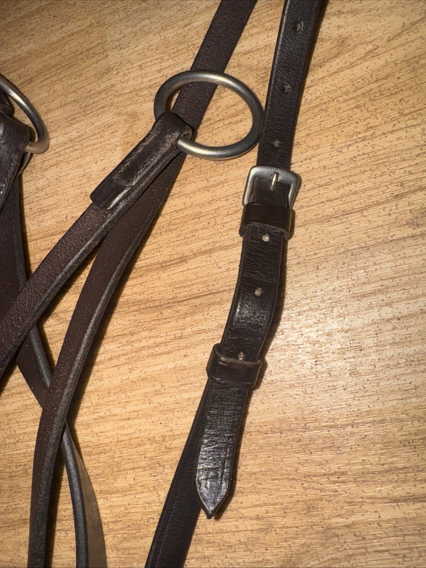 Hy Equestrian Brown Pony Running Martingale #43