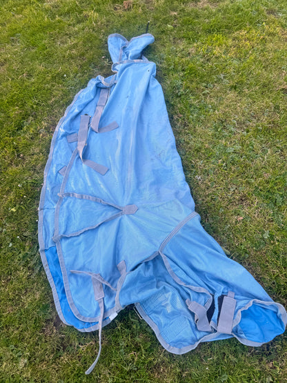 Gallop Blue 5’0 Fly Combo Rug | Second Hand Pony Tack
