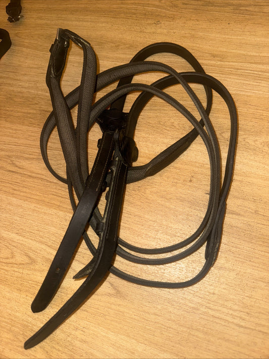 Black Full Size Web Grip Reins #999