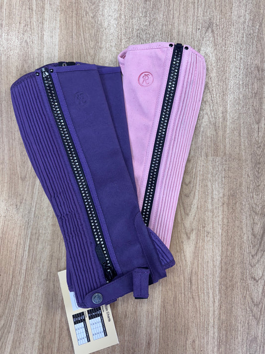 Riders Eye Bling Zip Chaps