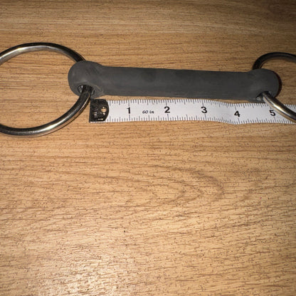 New Inhand Rubber Snaffle Bit 4.5” | Shetland Pony Breaking Showing