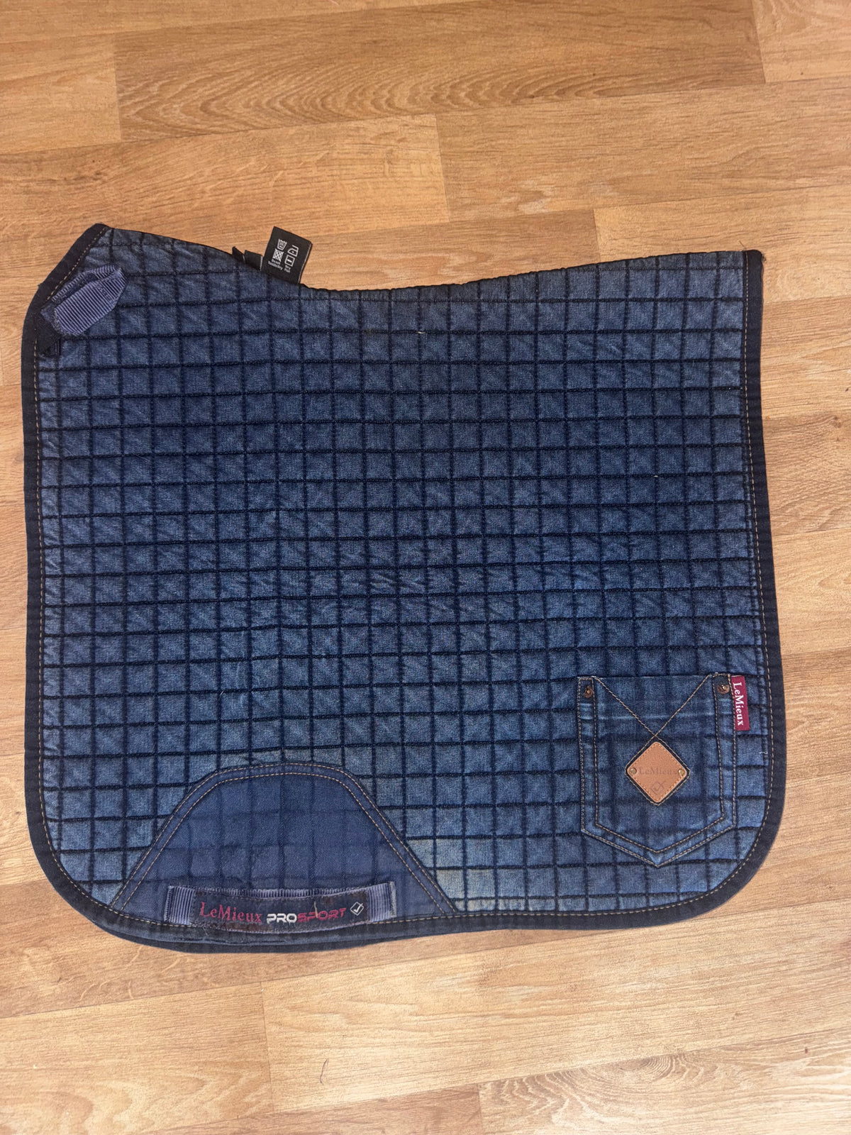 RARE DISCONTINUED Lemieux Denim Dressage Pad - Size Large