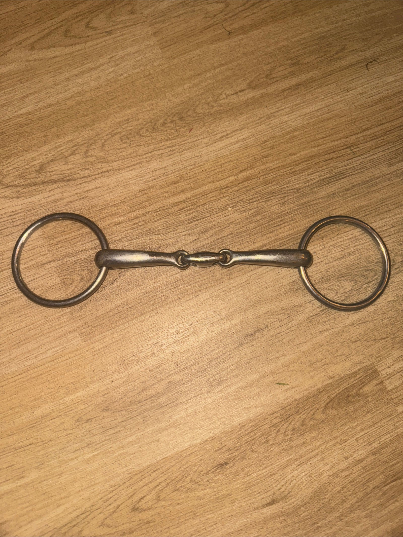 5.5” Lozenge Loose Ring Snaffle PEANUT