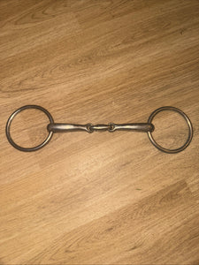 5.5” Lozenge Loose Ring Snaffle PEANUT
