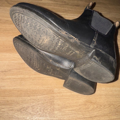 Dublin Black Leather Childs Size 13 Jodphur Boots