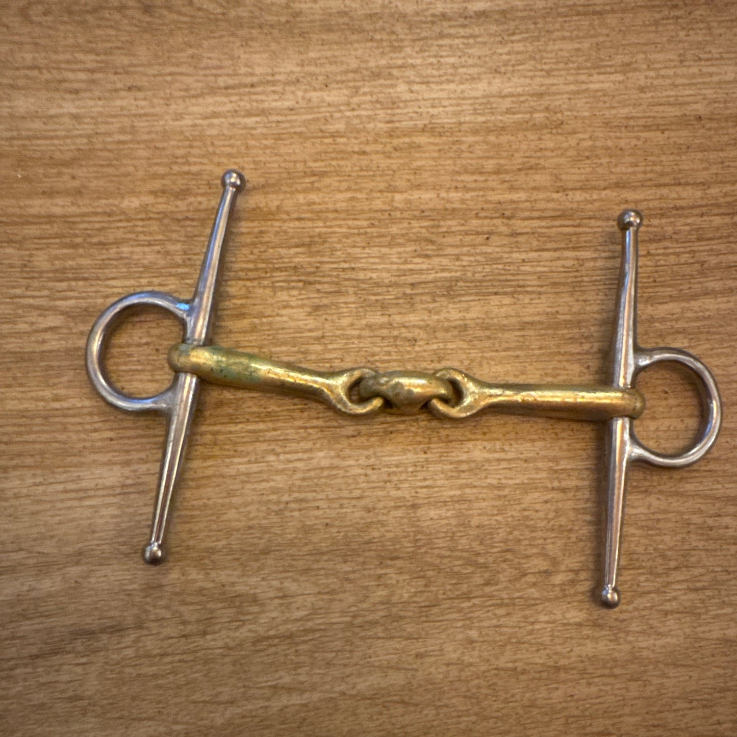 Neue Schule Pony Sized 4.5” Full Cheek Trans Angled Snaffle | Tiny Rings Tack