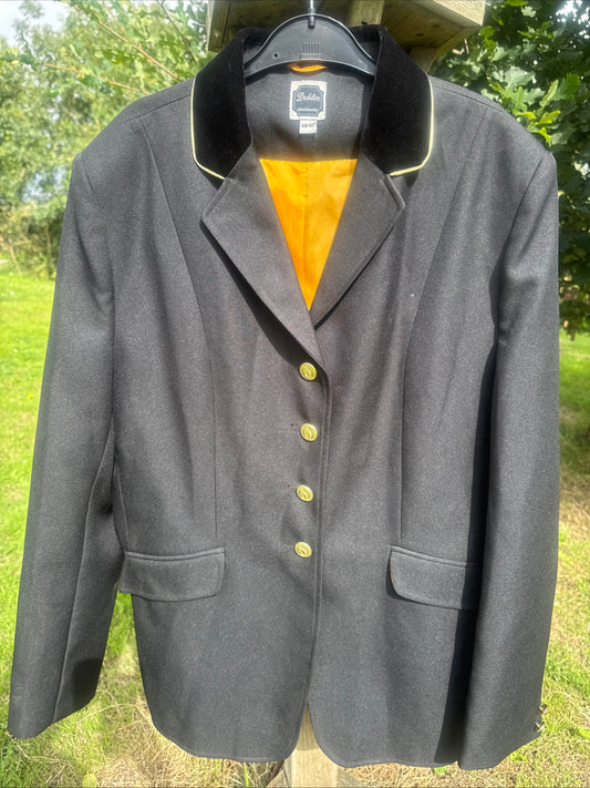 Dublin Black Ladies Size 16 40”  Show Jacket #93