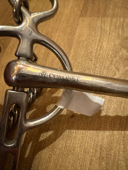 Coronet 5.5” Liverpool Driving Bit | Horse Cart Curb Chain