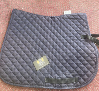 shires wessex pony / cob saddle pad - free postage