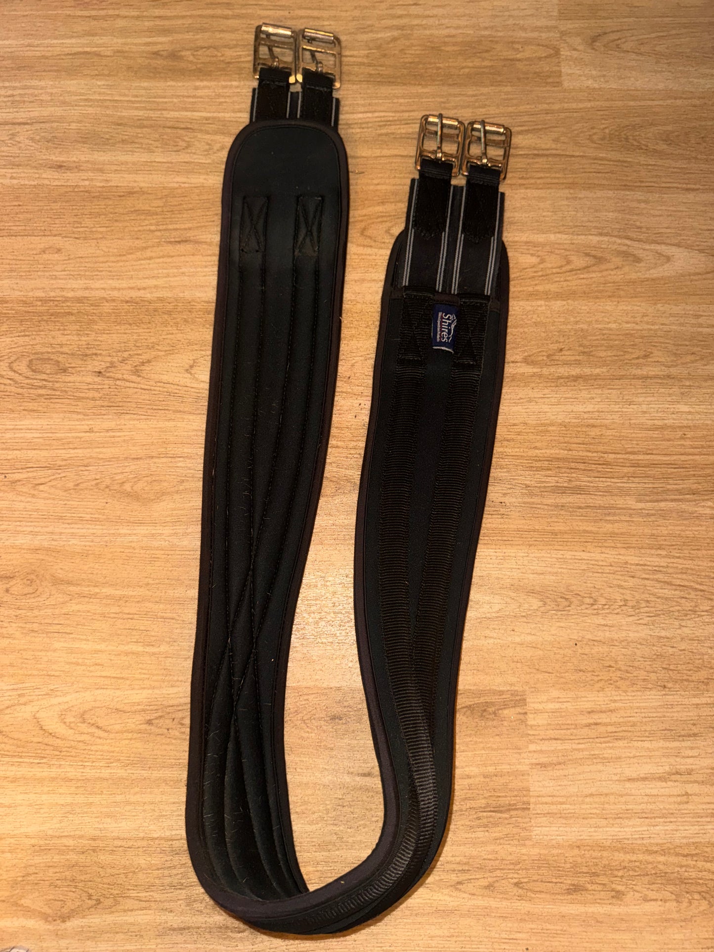 Shires Memory Foam Black Girth 54” Soft Comfort Second Hand Horse Tack