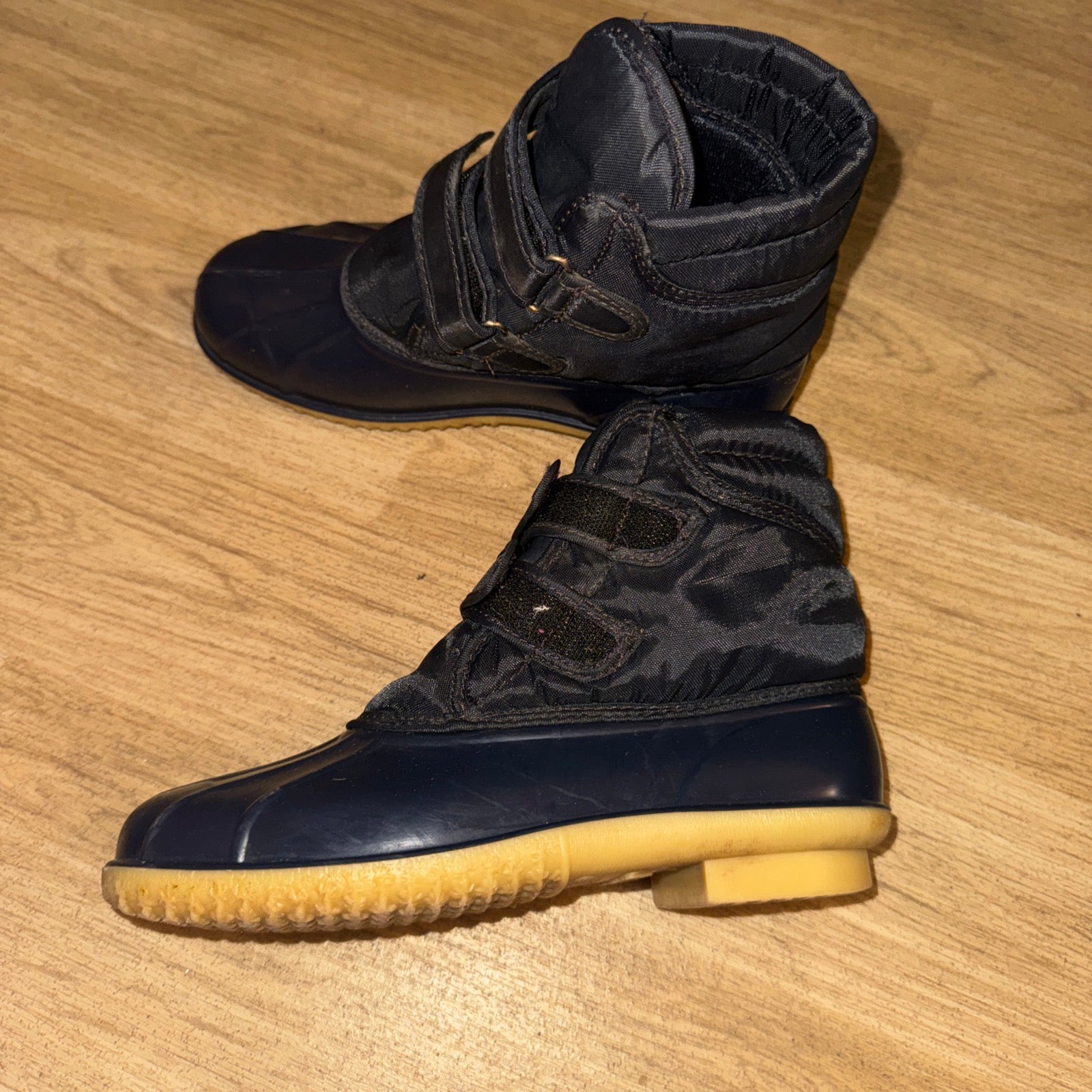 Loveson blue Mucker boots, size 3