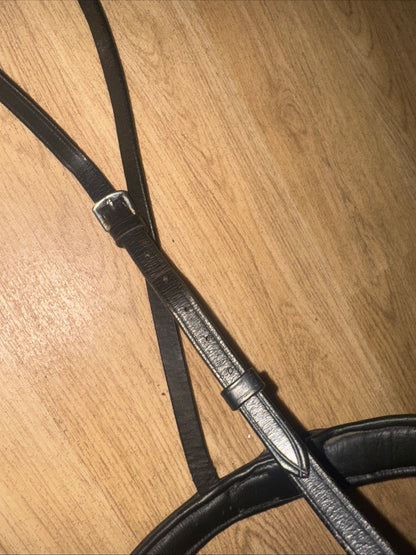 Black Cob Size Noseband #987