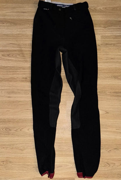 Euro Star Ribbed Full Suede Seat 24” Breeches
