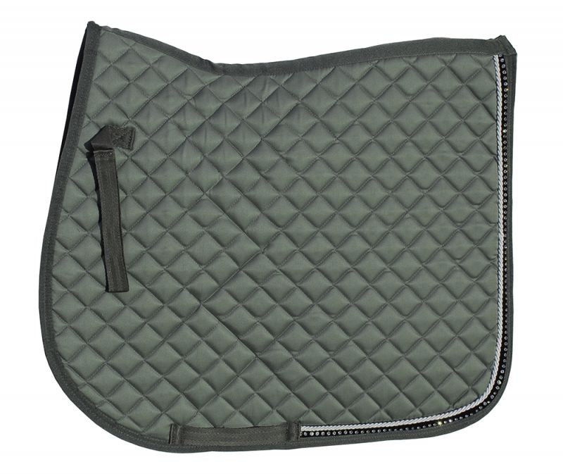 Rhinegold Elite Diamante Trimmed Saddle Cloth
