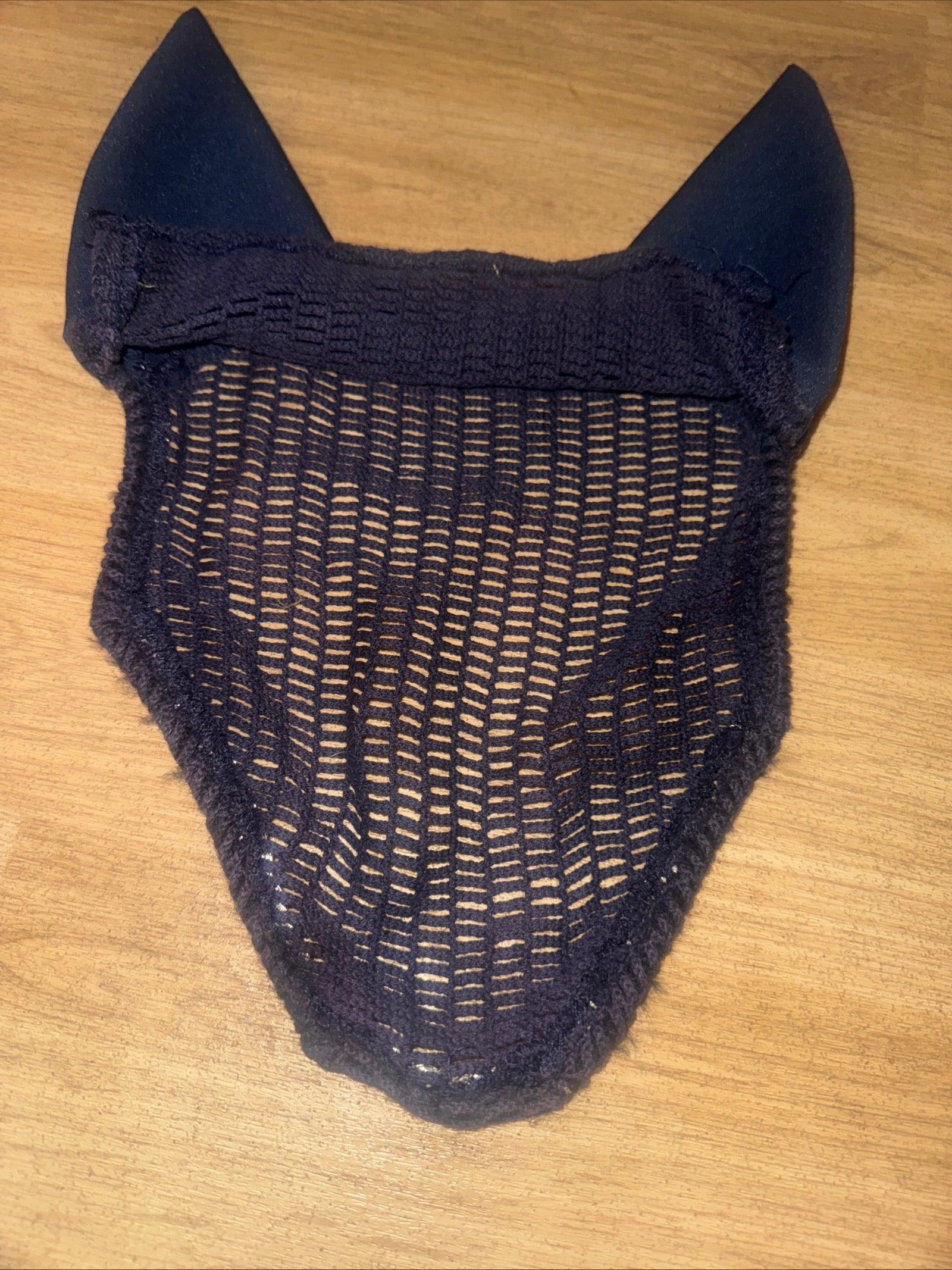 Eskadron Navy Silver Trim Ear Veil - Ears - Full