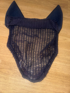Eskadron Navy Silver Trim Ear Veil - Ears - Full