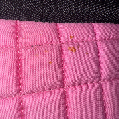A&S Equestrian Pink Full Size Half Pad