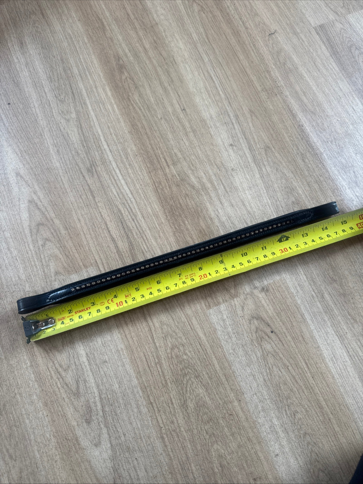 Black Bling Diamanté Pony Size Browband #777